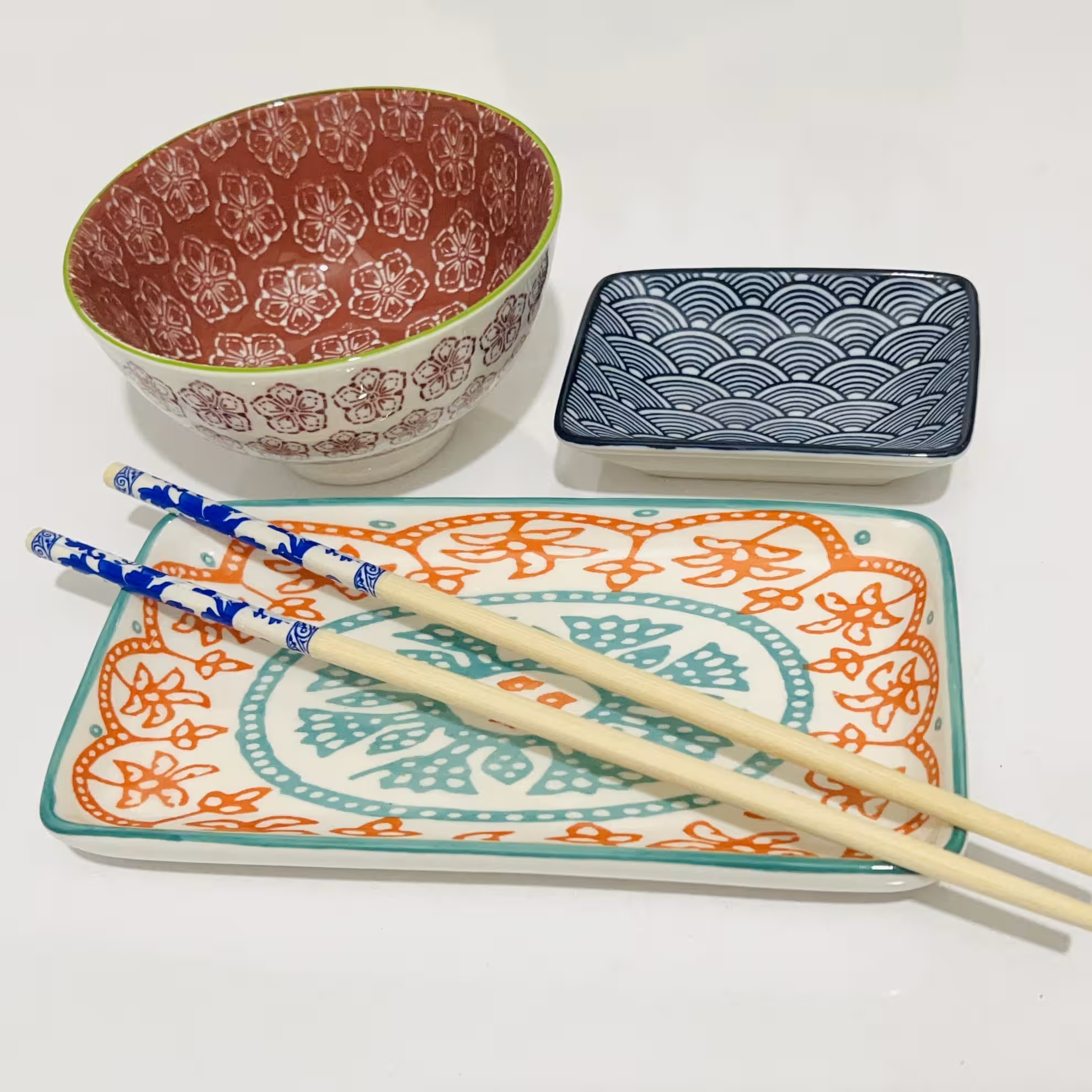 ست ظروف سوشی