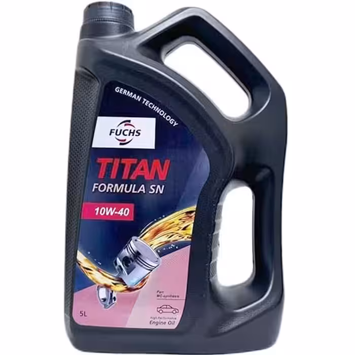 خرید روغن موتور فوکس 10w40 sn مدل titan نیمه سینتتیک حجم پنج لیتر | اتوموبی