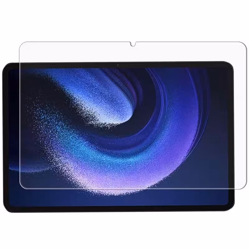 گلس شیشه ای شفاف تبلت شیائومی پد 6 و پد 6 پرو