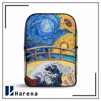 کوله پشتی مخمل ونگوگ