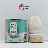 رنگ گیاهی سفید چوب نوبن 1 لیتری