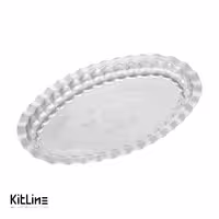 دیس استیل بیضی 26×41 سانتیمتری شهرزاد