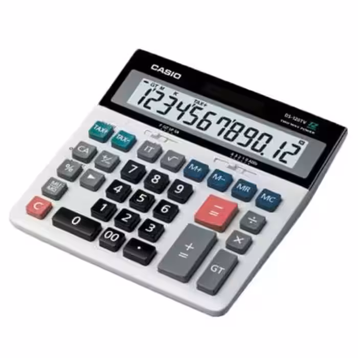 ماشین حساب رومیزی کاسیو Ds-120 tv
