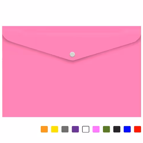 پوشه پلاستیکی دکمه دار سایز A5