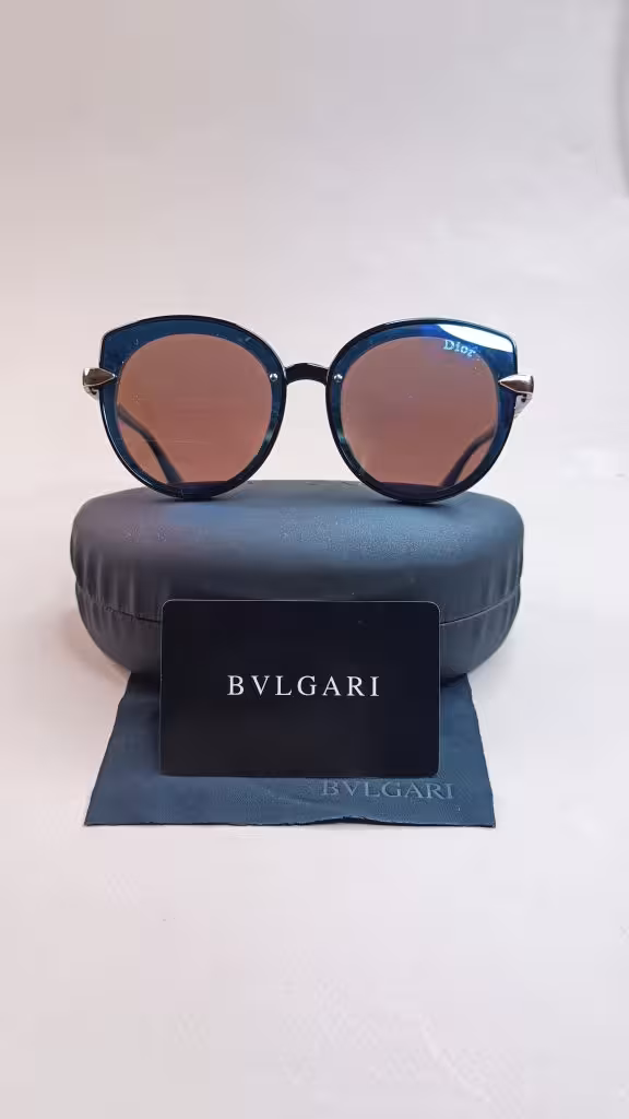 عینک آفتابی Dior جیوه ای فریم مشکی UV 400