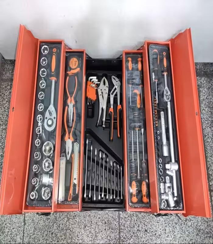 جعبه ابزار جعبه بکس 85 پارچه گریتور مدل 85X