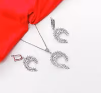 نیمست نقره جواهری کد 00086