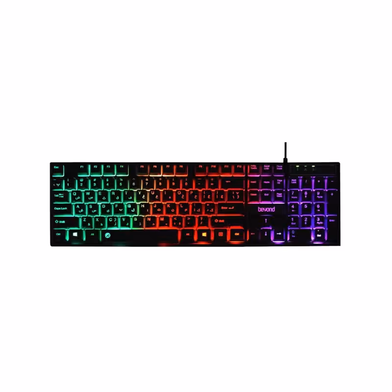 کیبورد بیاند مدل BK-7120 RGB