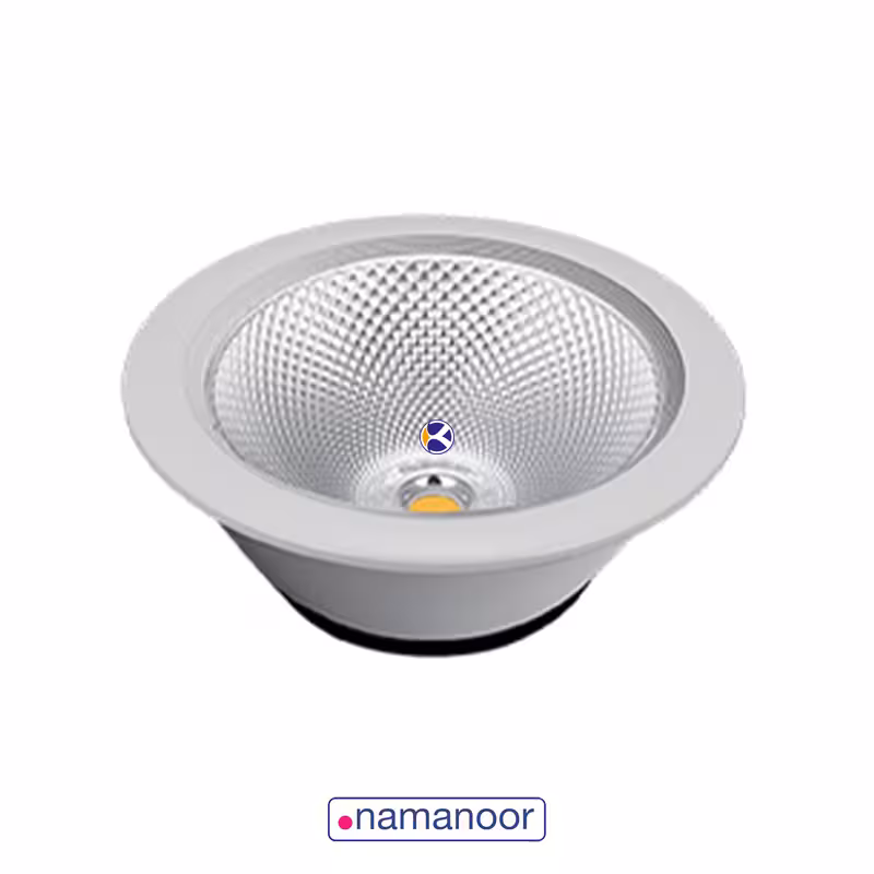 سیلندری 18 وات سری 609 با سایز برش 125mm نمانور