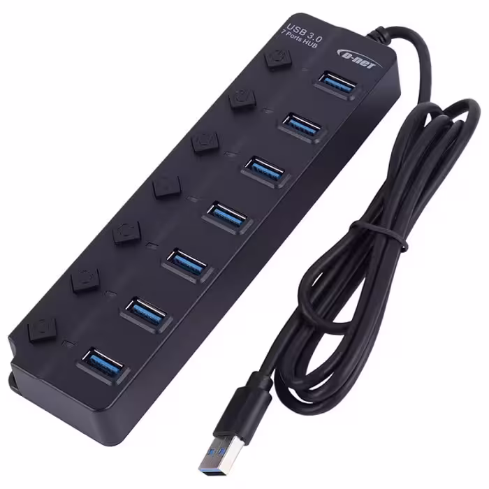 هاب 7 پورت USB 3.0 طول 1.2 متر