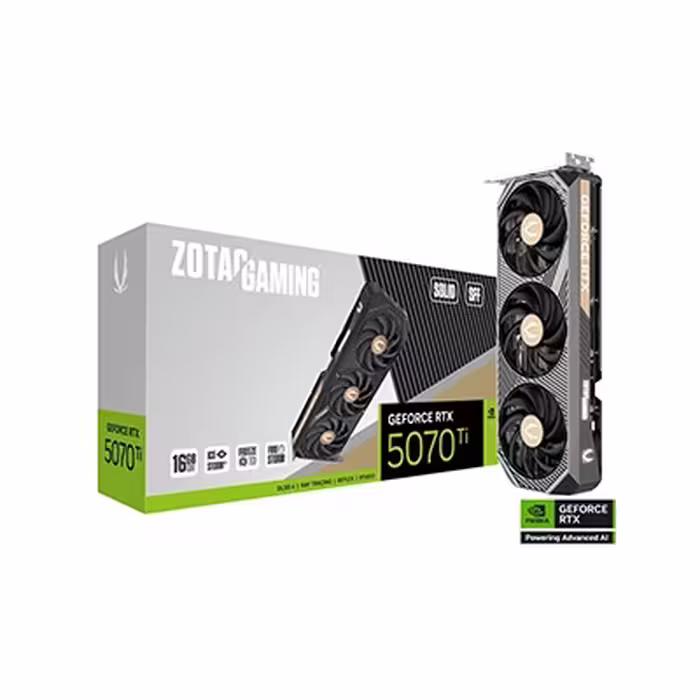 کارت گرافیک زوتک ZOTAC GAMING RTX 5070 Ti SOLID OC SFF
