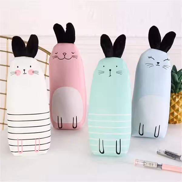 جامدادی فانتزی خرگوش Cute Kawaii Rabbit Pencil Case