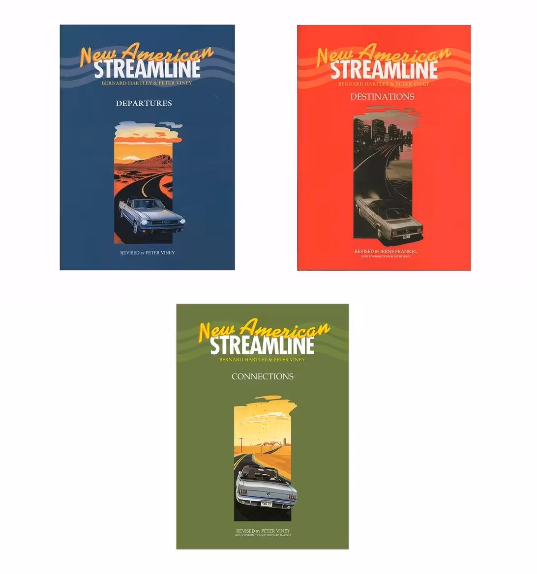 مجموعه سه جلدی نیو امریکن استریم لاین New American Streamline