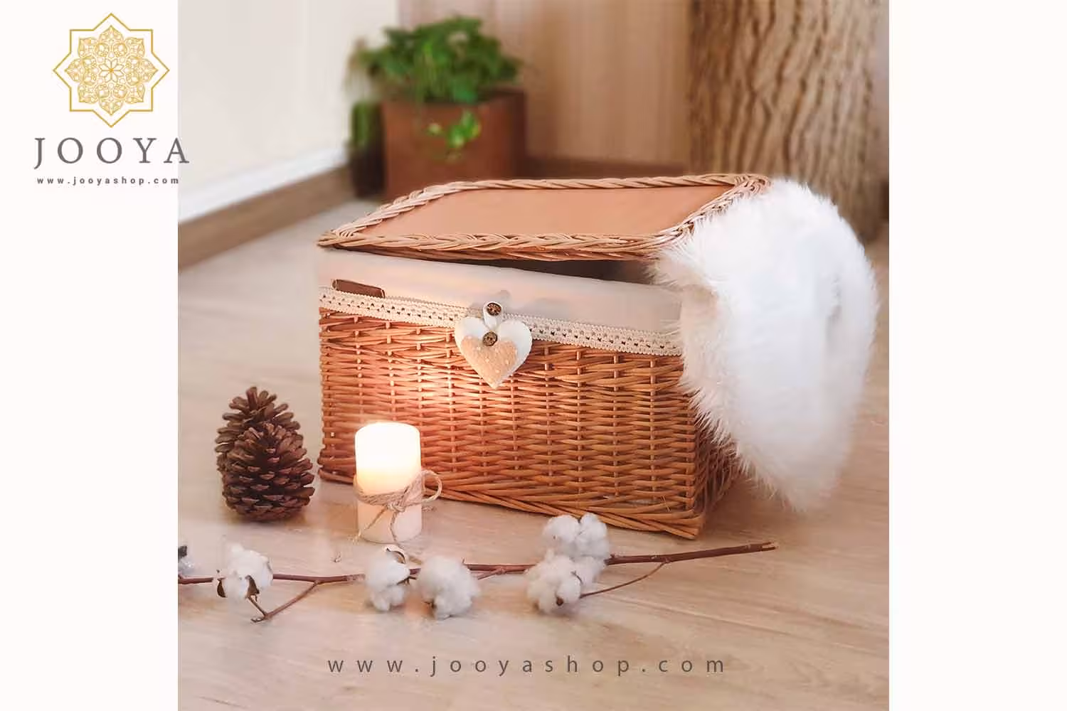 صندوقچه حصیری فریا