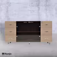 کمد لباس دو درب مدل کردانزای، جنس MDF، برند برالکو