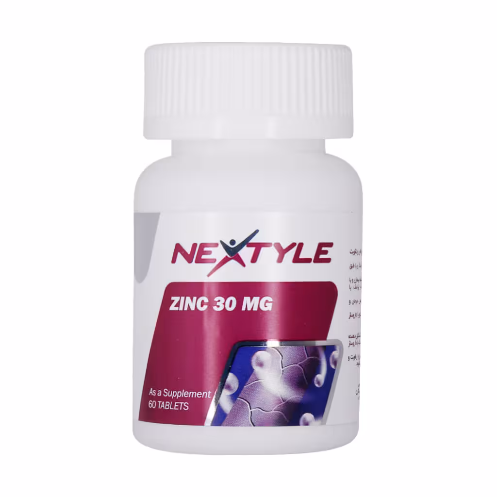 زینک 30 میلی گرم 60 عددی نکستایل