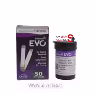 نوار تست قند خون اوو بسته 50 عددی EVO