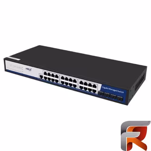 سوئیچ مدیریتی اترنت اچ ار یو ای HRUI HR-SWG20244S