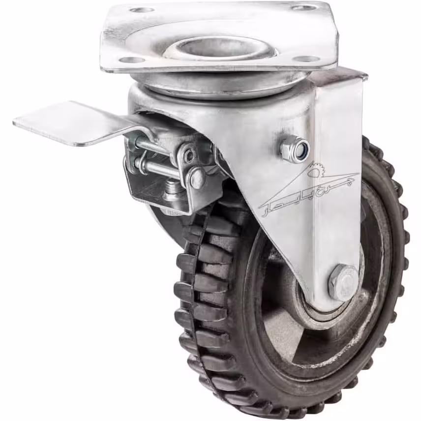 چرخ گردان ترمزدار دایکاست سایز 20