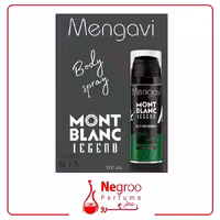 اسپری بدن مردانه Mengavi مدل Mont Blanc Legend