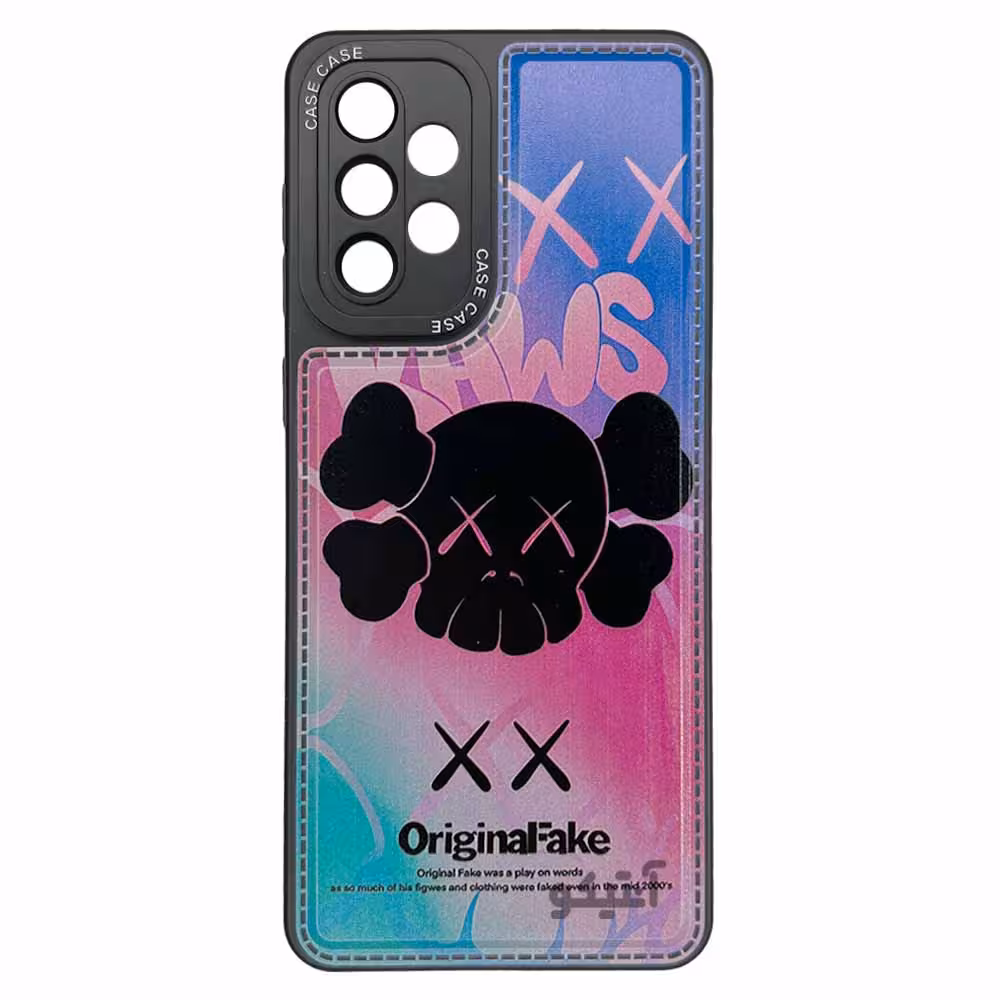 قاب فانتزی طرح دار بالشتی طرح Kawsمناسب برای Samsung A53-کد1172