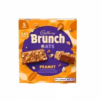 غلات بار برانچ بادام زمینی کدبوری Cadbury Brunch Peanut بسته 5 عددی