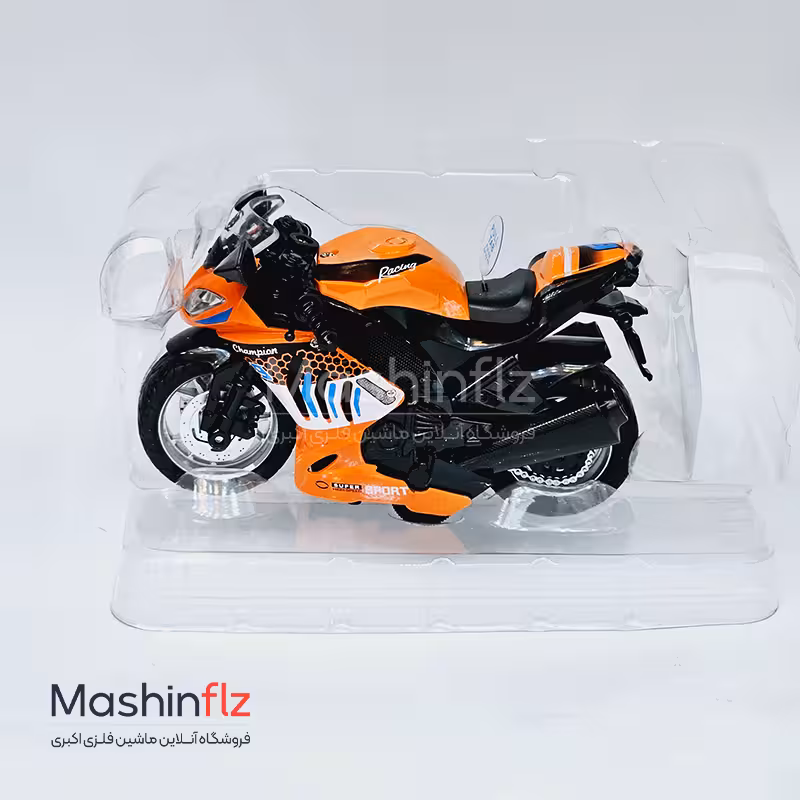 موتور فلزی اسباب بازی موزیکال چراغ دار مدل 1 کد 13524