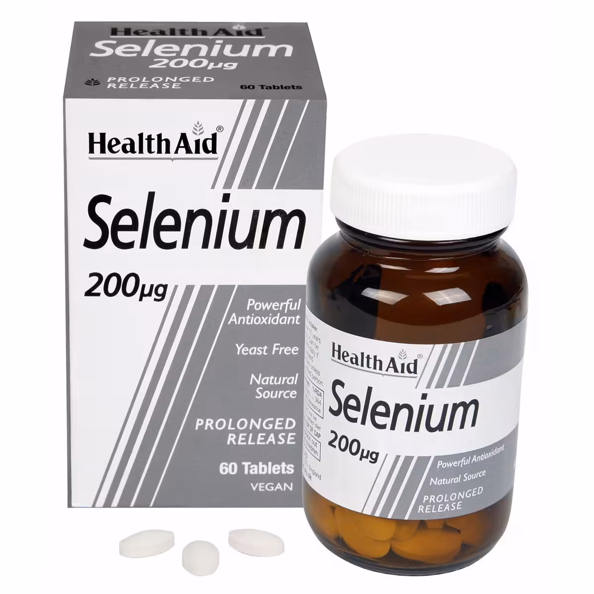 قرص سلنیوم پلاس هلث اید 60 عددی | Health Aid Selenium Plus 60 Tablets