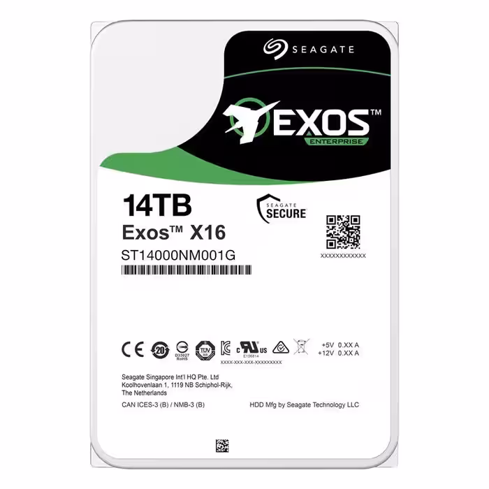 هارد اینترنال سیگیت مدل Exos ST14000NM001G ظرفیت 14 ترابایت