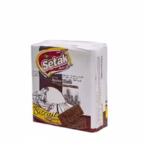 بیسکویت جو شیرین شده کاکائویی ستاک 190 گرمی