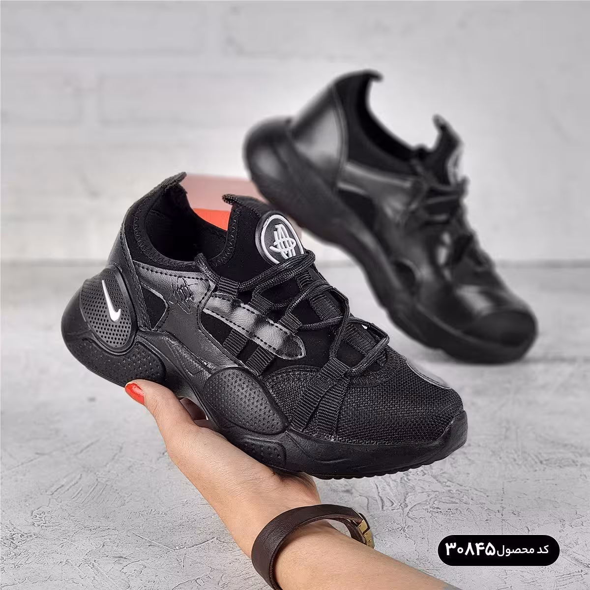 کفش ورزشی زنانه Nike جنس رویه بافت-پارچه جنس زیره Pu