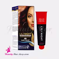 کیت رنگ مو شرابی تیره لی لی نایت شماره 5.55 حجم 120 ميلی لیتر