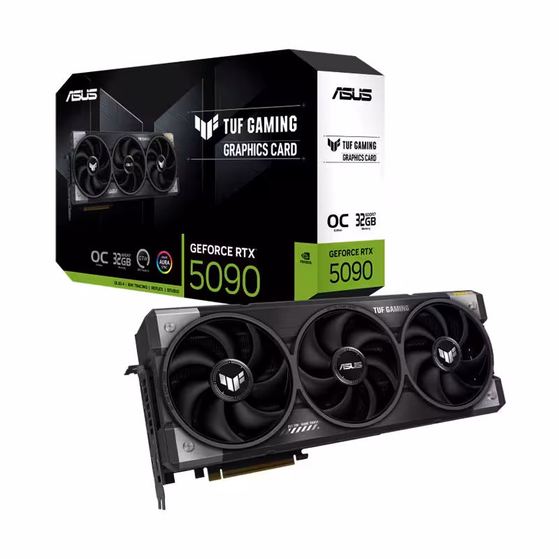 کارت گرافیک ایسوس TUF Gaming GeForce RTX 5090 32GB OC Edition