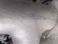 سه راه " 6 مساوی استنلس استیل ساکت ولد  رده 40  A403/F316 F316L