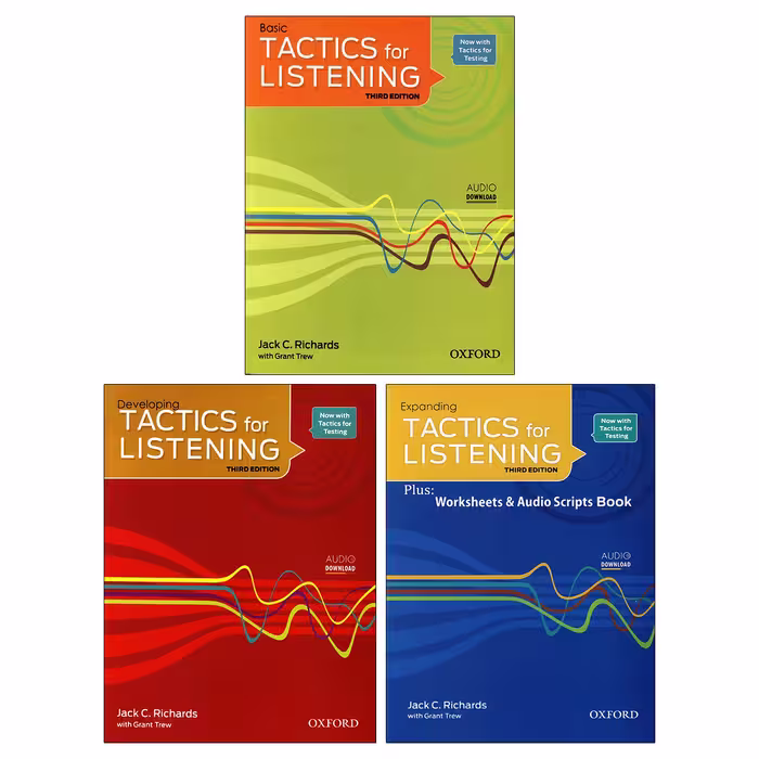 مجموعه کتاب های tactics for listening