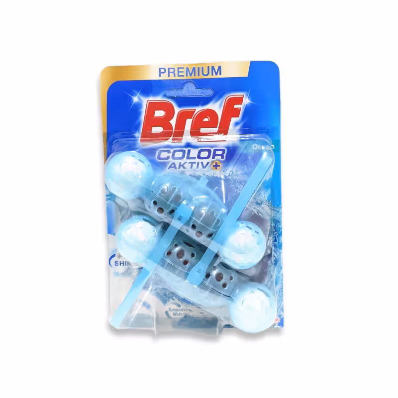 خوشبو کننده و ضدعفونی کننده توپی مخصوص توالت فرنگی اقیانوسی برف Bref