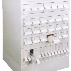 فایل بلوك فلزي 3 طبقه (هر طبقه 6 کشو)