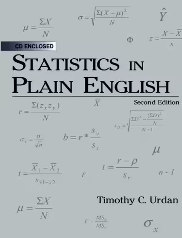 خرید و دانلود نسخه کامل کتاب Statistics in Plain English, 2nd Edition