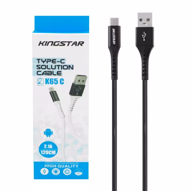 کابل Type-C مدل KingStar K65C