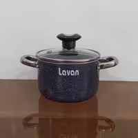 قابلمه گرانیتی لاوان مدل تیتان طوسی سایز 14