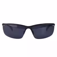 عینک آفتابی پلیس مردانه آلومینیوم مشکی نیم فریم 8760/1