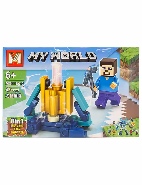 لگو 43 تکه ماینکرافت کد MG1180-2