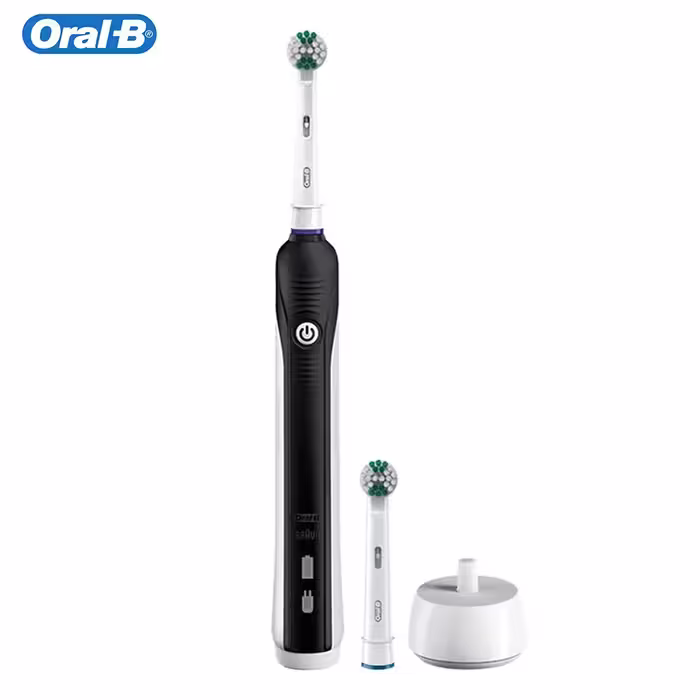 مسواک برقی اورال بی PRO1 Easy Clean مشکی دو یدک