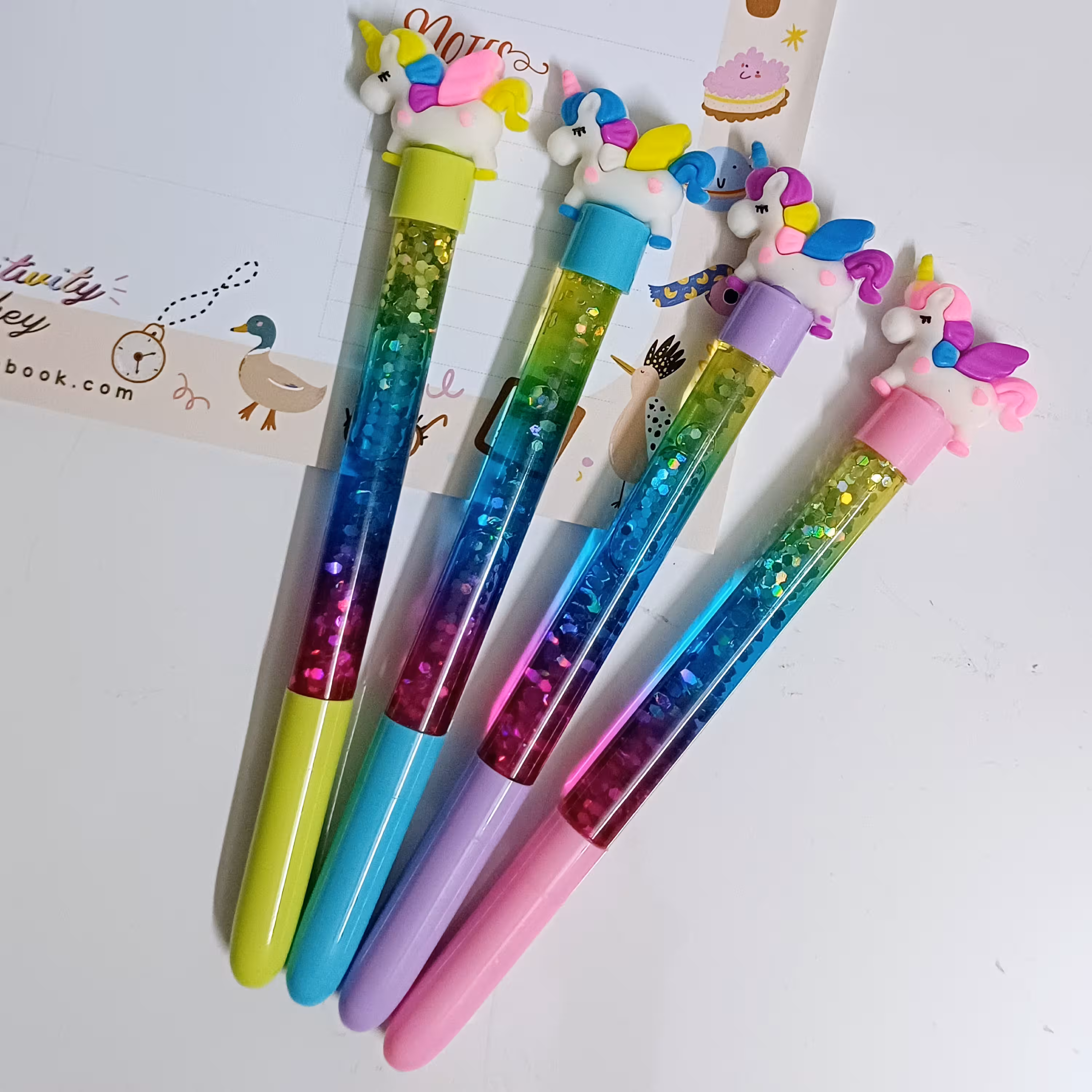 خودکار روان نویس آکواریومی یونیکورن فانتزی