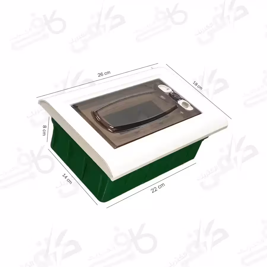 جعبه فیوز مینیاتوری هشت تایی توکار شین نول و ارت دنا الکتریک