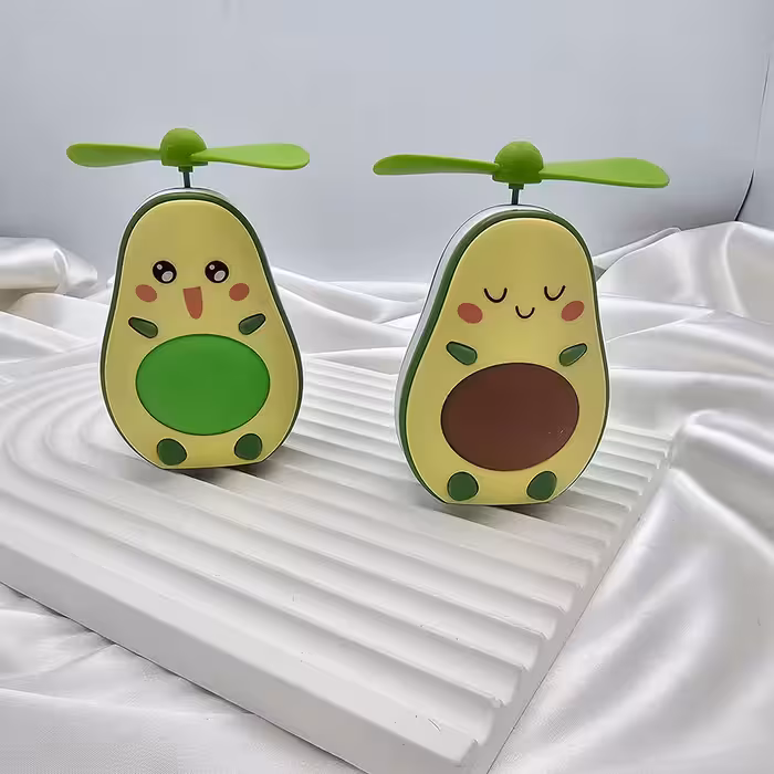 پنکه دستی و رینگ لایت آووکادو فانتزی