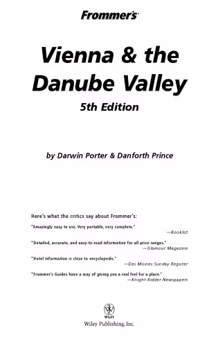 خرید و دانلود نسخه کامل کتاب Frommer's Vienna & the Danube Valley (2005) (Frommer's Complete)