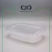 ظرف یکبار مصرف پلی پرو مدل تک خانه 500 سی سی طب پلاستیک شفاف (150عددی)
