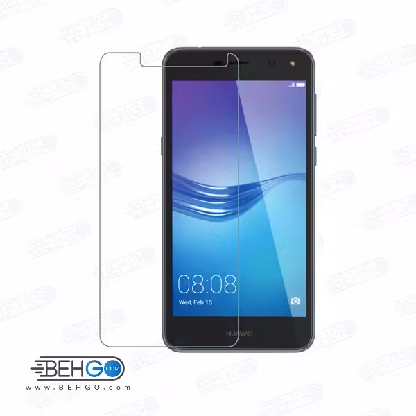 گلس y7 prime بی رنگ و شفاف هواوی وای 7 2017 یا ,y7 2017 محافظ صفحه نمایش شیشه ای Glass Screen Protector huawei y7 prime 2017