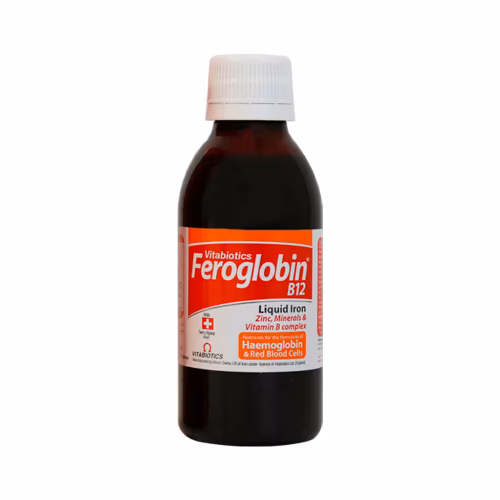 شربت فروگلوبین ب12 ویتابیوتیکس | Vitabiotics Feroglobin B12 Syrup